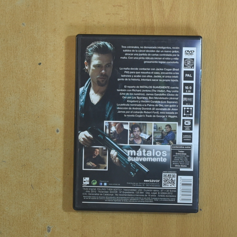 MATALOS SUAVEMENTE - DVD