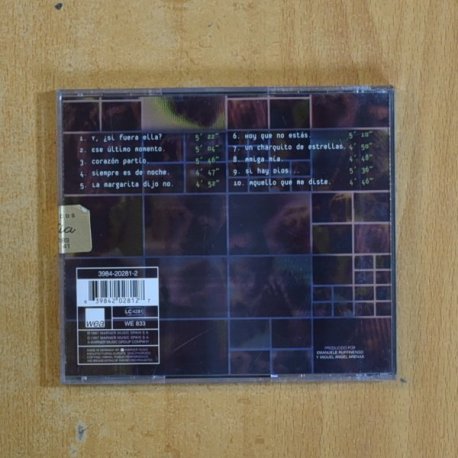 ALEJANDRO SANZ - MAS - CD