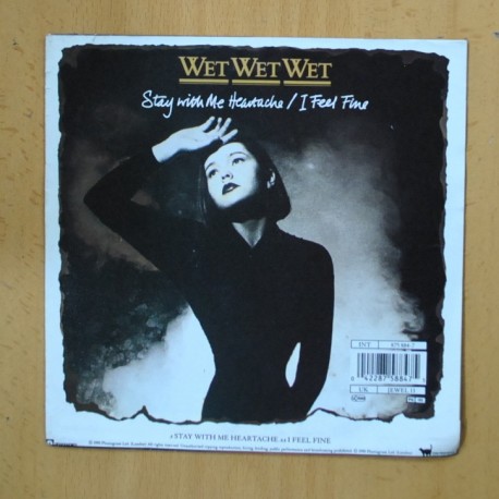 WET WET WET - STAY WITH ME HEARTACHE - SINGLE