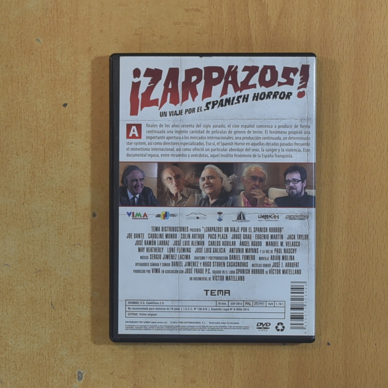 ZARPAZOS - DVD