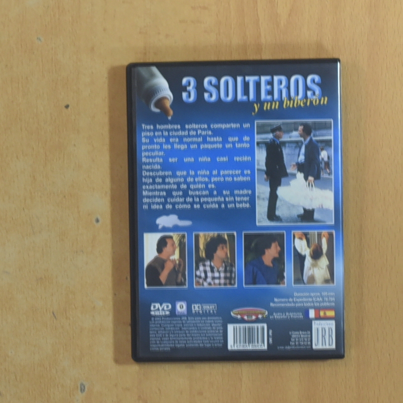 3 SOLTEROS Y UN BIBERON - DVD
