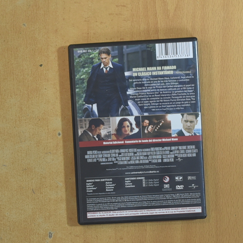 ENEMIGOS PUBLICOS - DVD