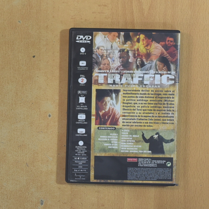 TRAFFIC - DVD