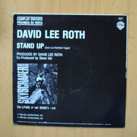 DAVID LEE ROTH - STAND UP - SINGLE
