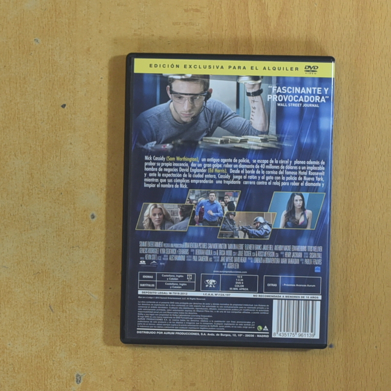AL BORDE DEL ABISMO - DVD