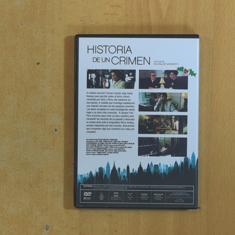 HISTORIA DE UN CRIMEN - DVD