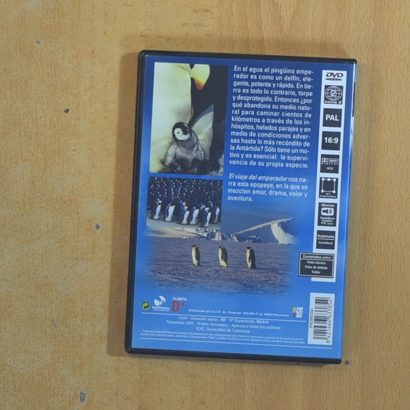 EL VIAJE DEL EMPERADOR - DVD