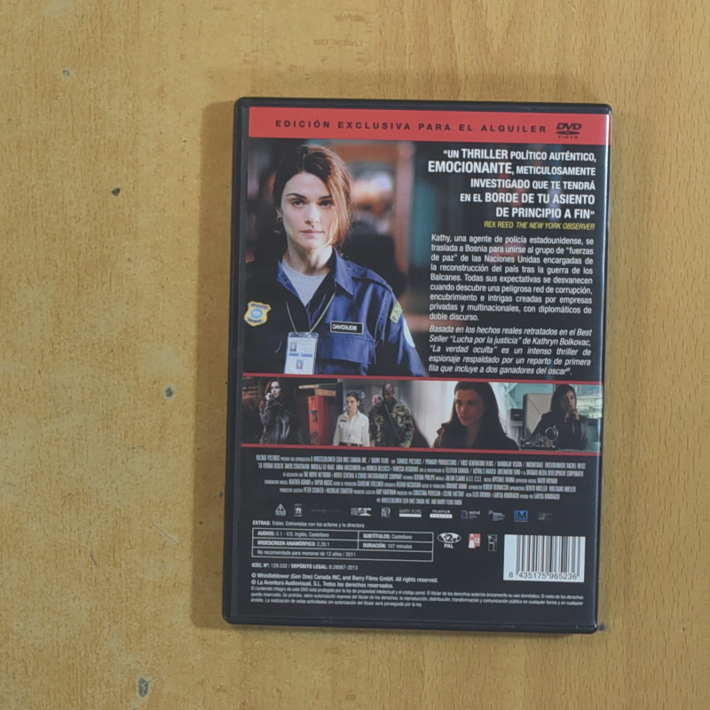 LA VERDAD OCULTA - DVD