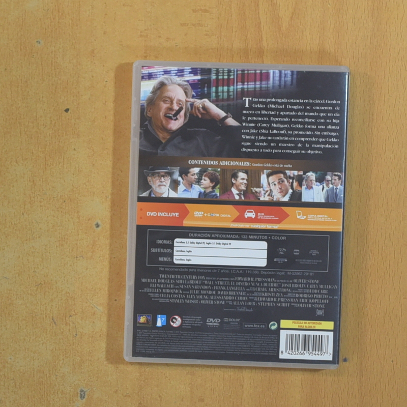 WALL STREET - DVD