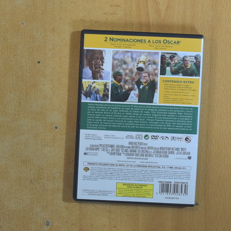 INVICTUS - DVD