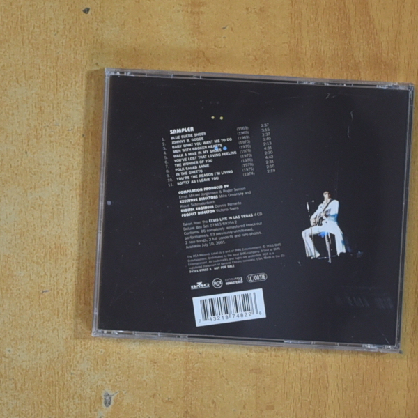 ELVIS PRESLEY - LIVE IN LAS VEGAS - CD