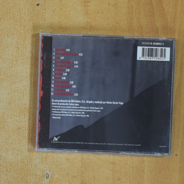 NACHO GARCIA VEGA - NACHO GARCIA VEGA - CD