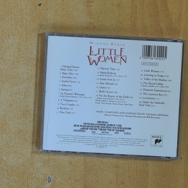 THOMAS NEWMAN - LITTLE WOMEN - CD