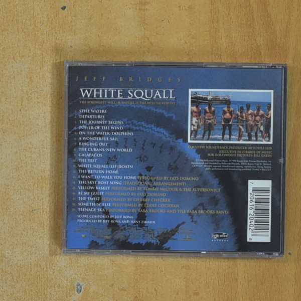 JEFF RONA - WHITE SQUAL - CD