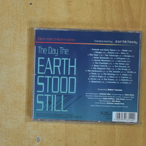 JOEL MCNEELY - THE DAY THE EARTH STOOD STILL - CD