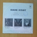 DIANE KOLBY - HOLY MAN / HALLELUJAH BABY - SINGLE