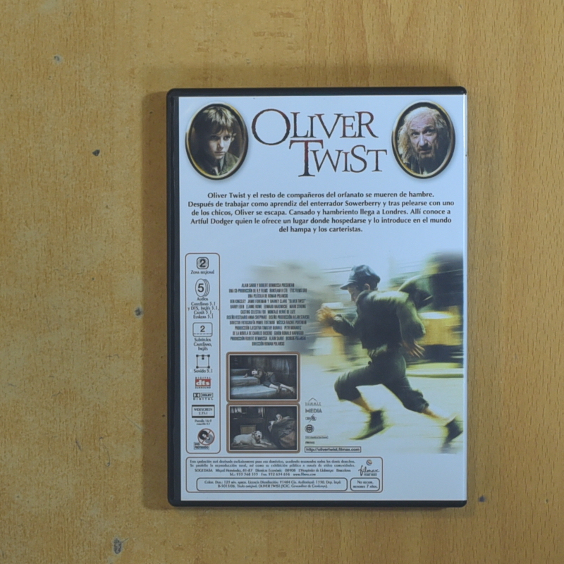 OLIVER TWIST - DVD