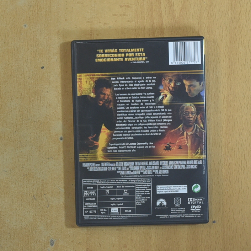 PANICO NUCLEAR - DVD