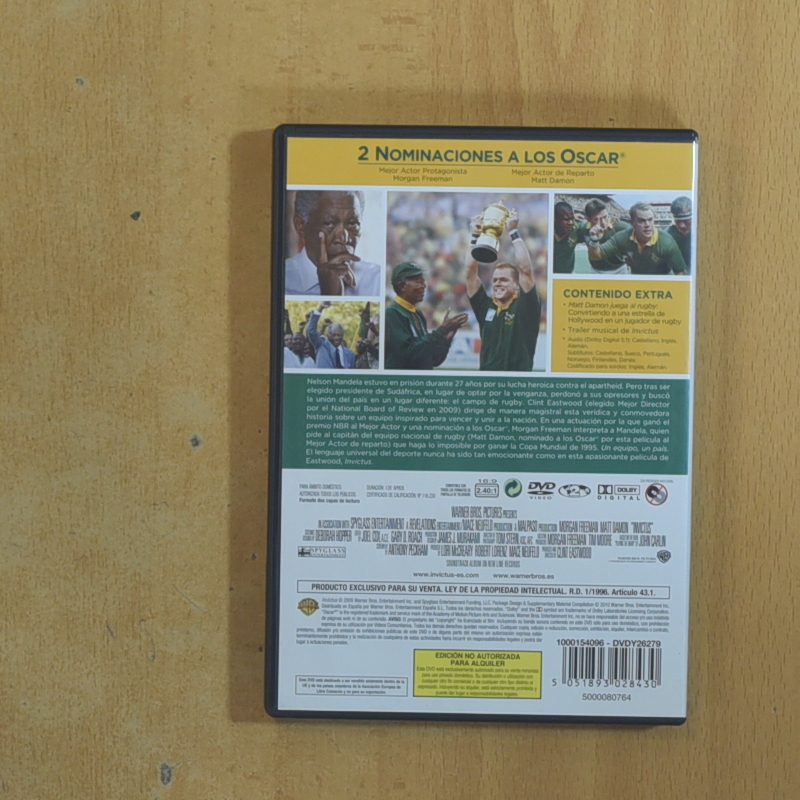 INVICTUS - DVD