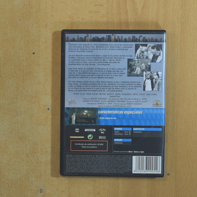 MANHATTAN - DVD