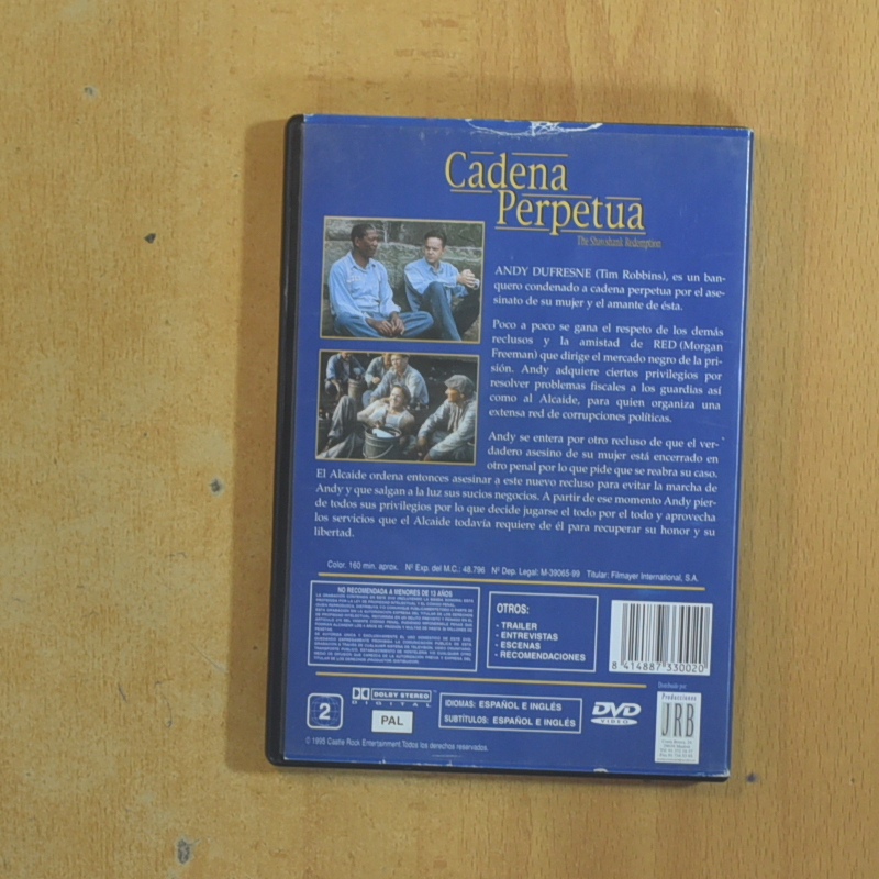 CADENA PERPETUA - DVD
