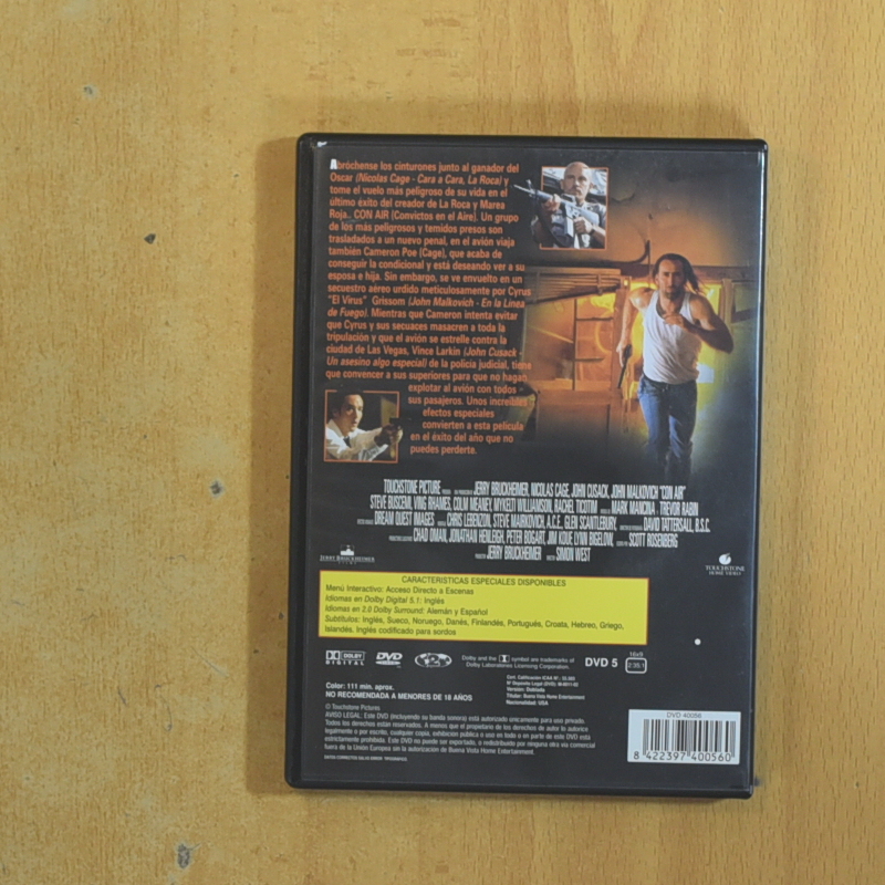 CON AIR - DVD