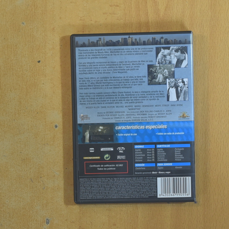 MANHATTAN - DVD