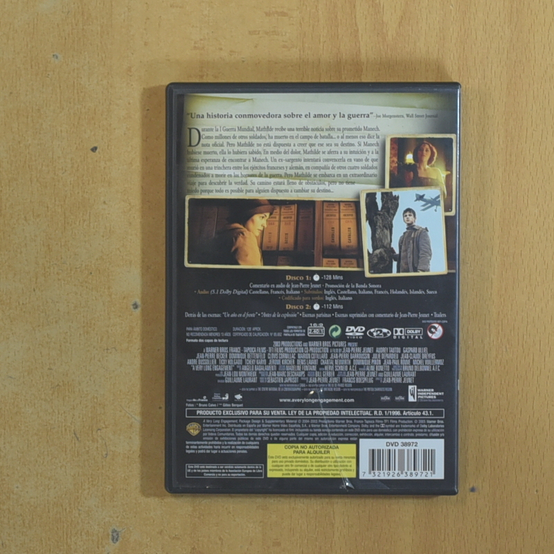 LARGO DOMINGO DE NOVIAZGO - DVD