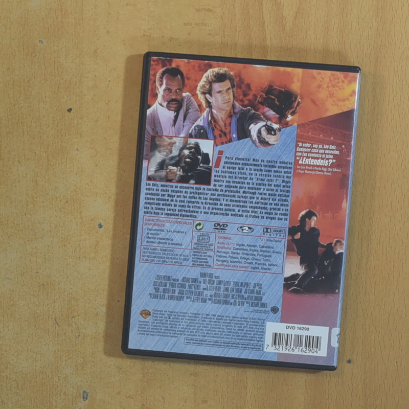 ARMA LETAL 2 - DVD