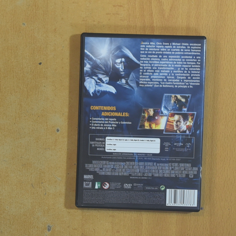 LOS 4 FANTASTICOS - DVD