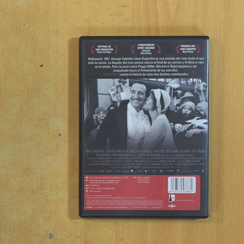 THE ARTIST - DVD