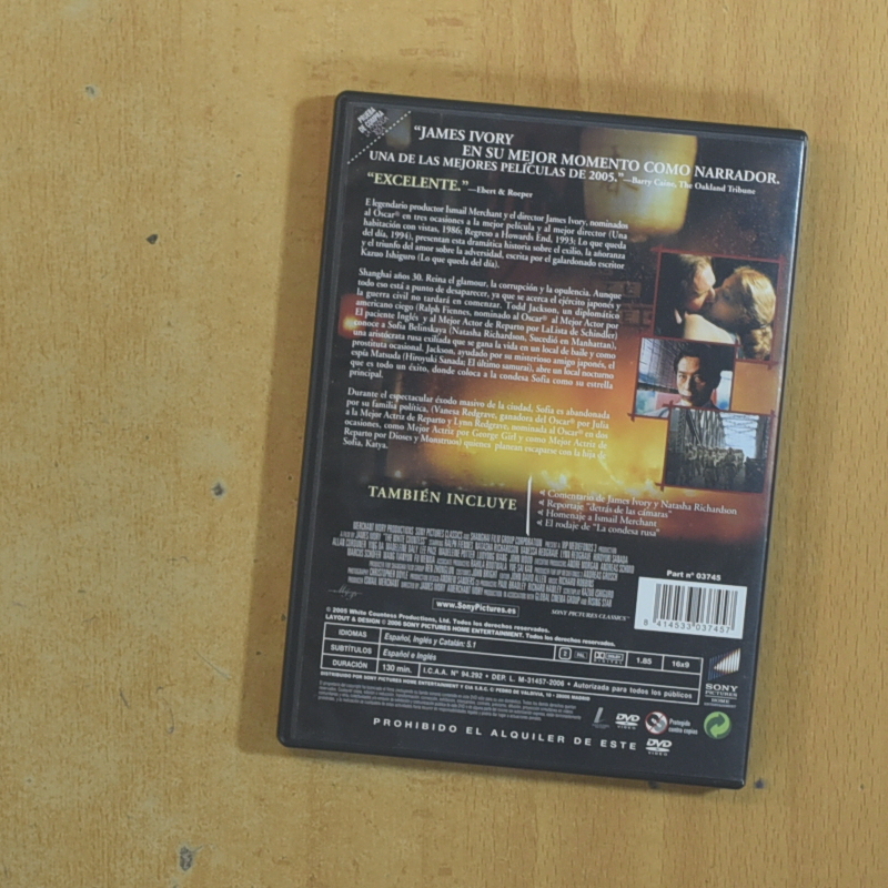 LA CONDESA RUSA - DVD