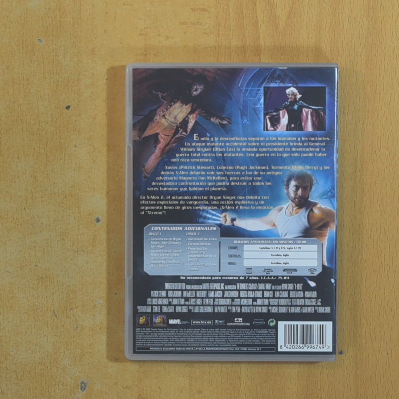 X MEN 2 - DVD