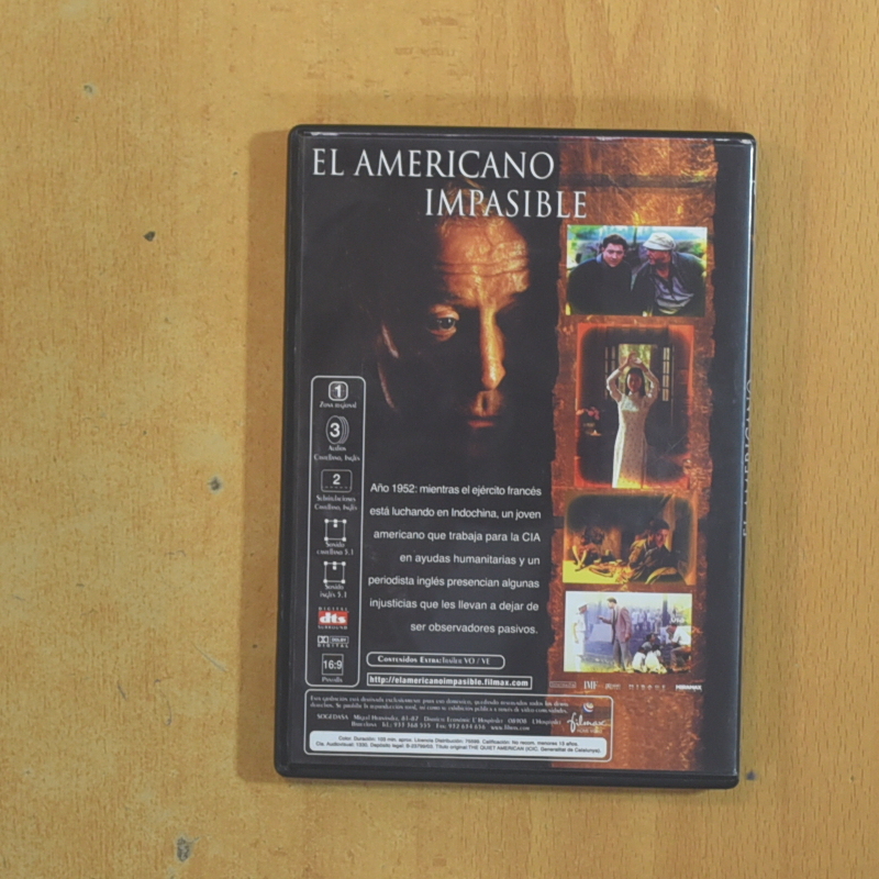 EL AMERICANO IMPASIBLE - DVD