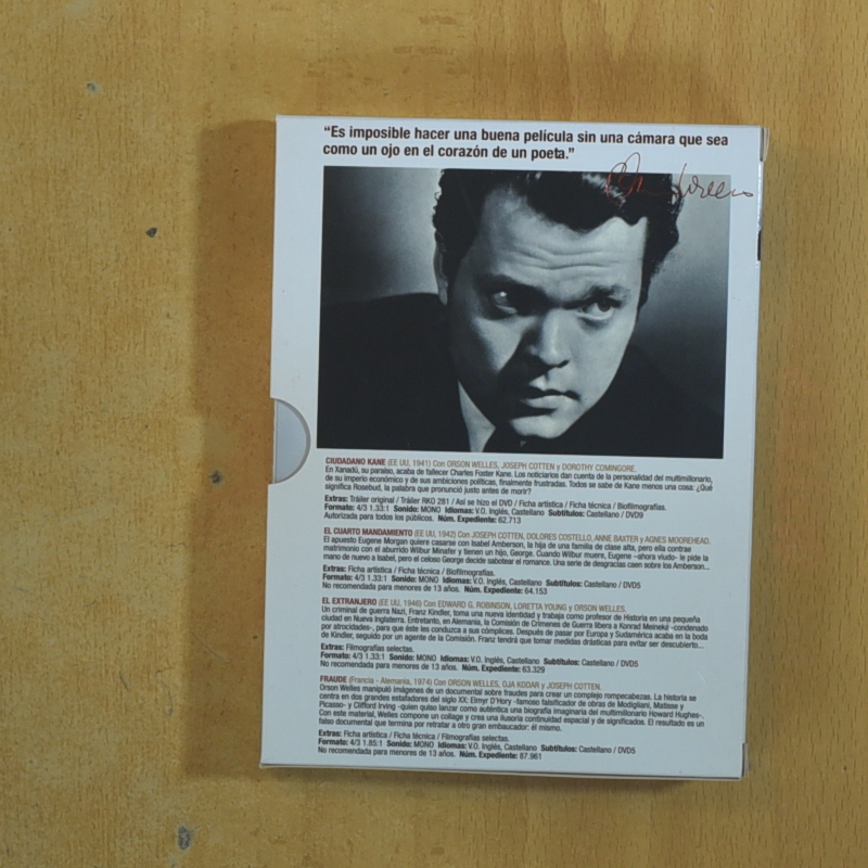 WELLES ESSENTIAL - DVD