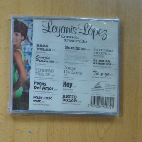 LEYANIS LOPEZ - CORAZON PRESUMIDO - CD