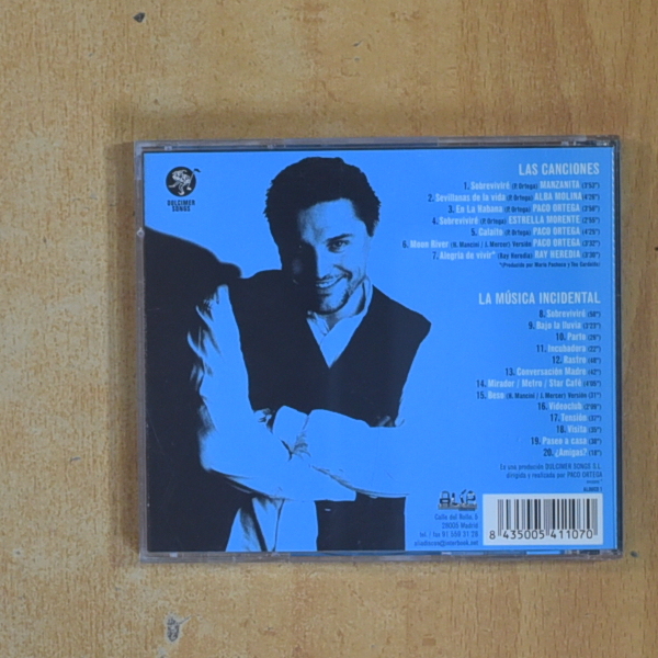 PACO ORTEGA - SOBREVIVIRE - CD