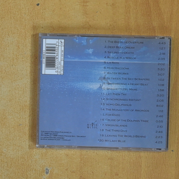 ERIC SERRA - THE BIG BLUE - CD