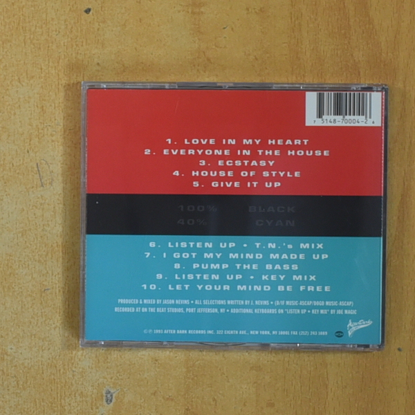 JASON NEVINS - RED GREEN  - CD