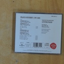 SCHUBERT - SYMPHONY NO 8 SYMPHONY NO 9 - CD