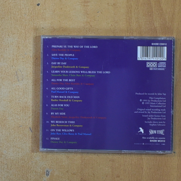 VARIOS - GODSPELL - CD