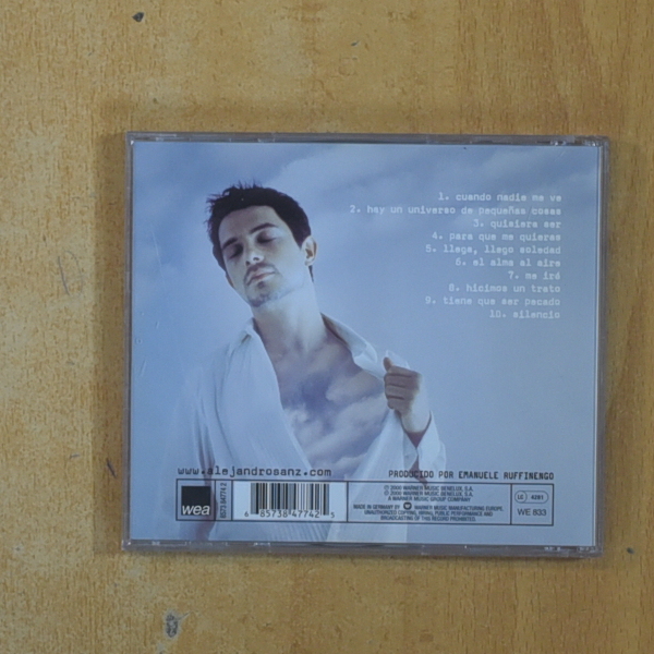 ALEJANDRO SANZ - EL ALMA AL AIRE - CD