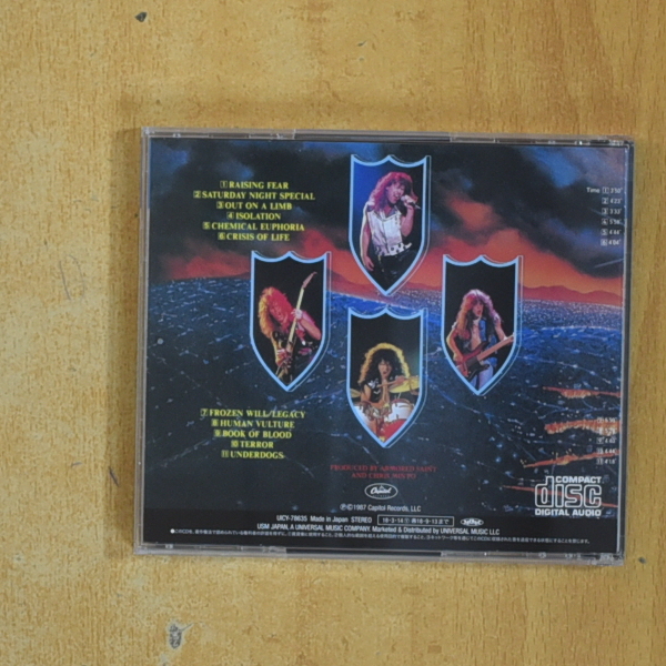 AMORED SAINT - RAISING FEAR - CD