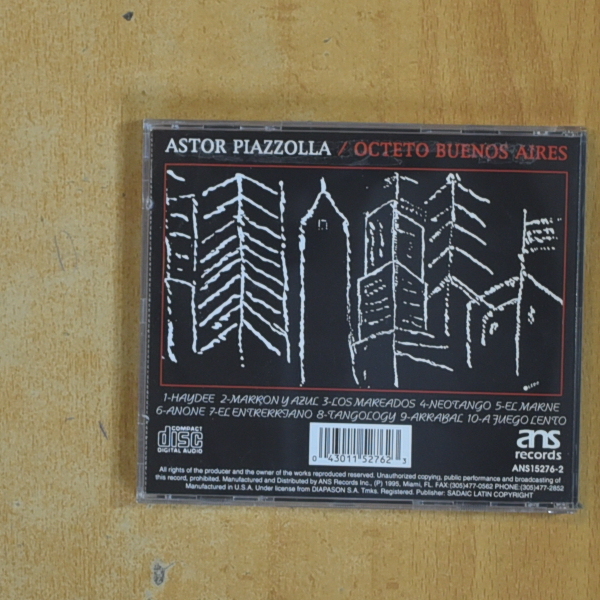 ASTOR PIAZZOLLA - OCTETO BUENOS AIRES - CD