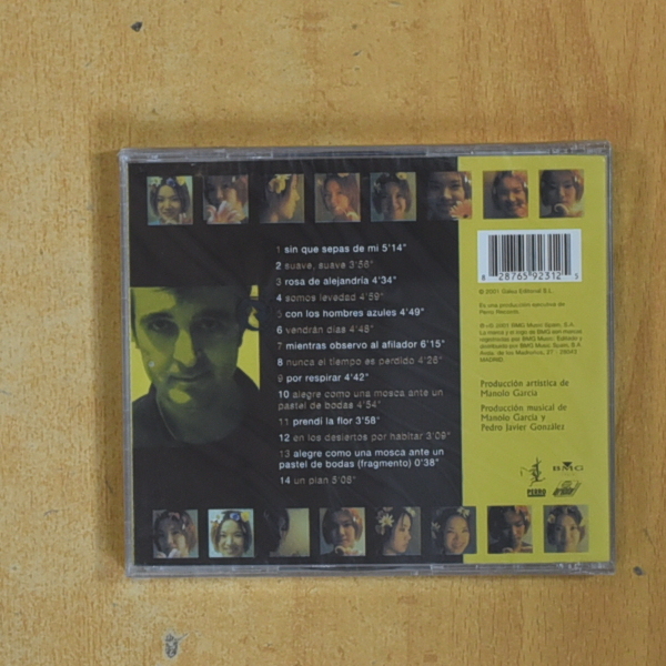 MANOLO GARCIA - NUNCA EL TIEMPO ES PERDIDO - CD