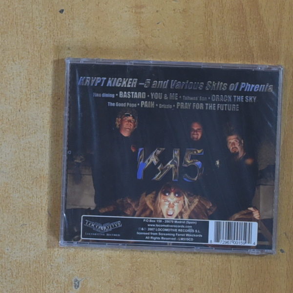 SLIK HELVETIKA - KRYPT KICKER 5 - CD