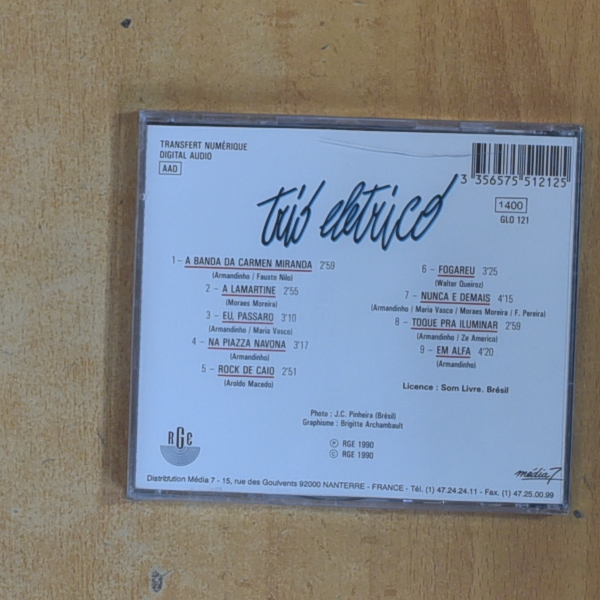 TRIO ELECTRICO - CARNAVAL DE BAHIA ARMANDINHO - CD