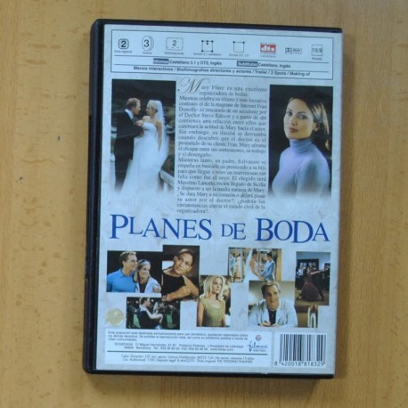 PLANES DE BODA - DVD