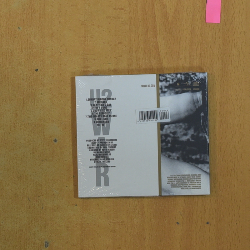U2 - WAR - CD