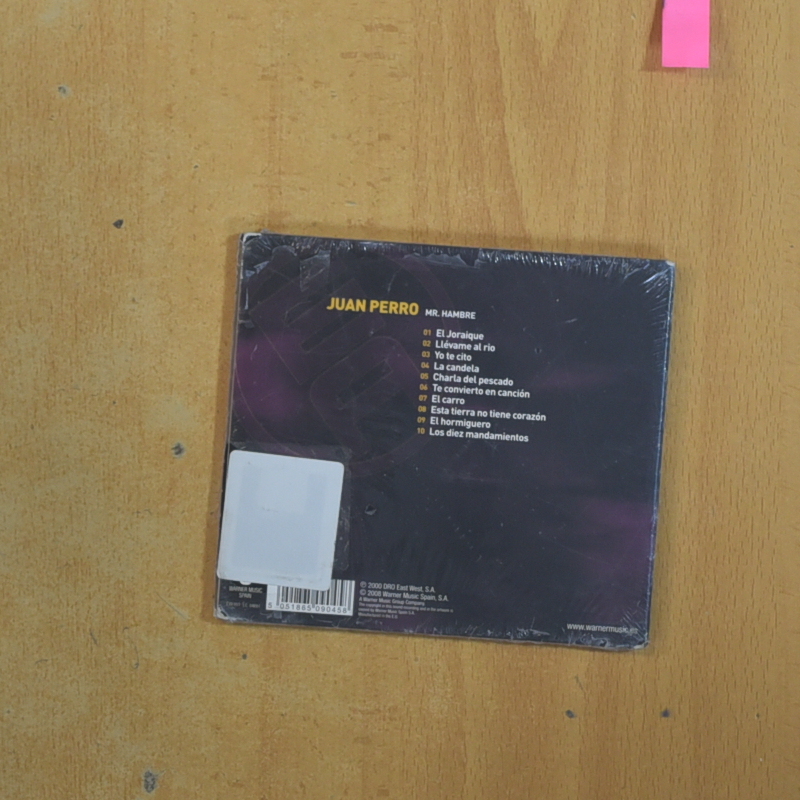 JUAN PERRO - MR HAMBRE - CD